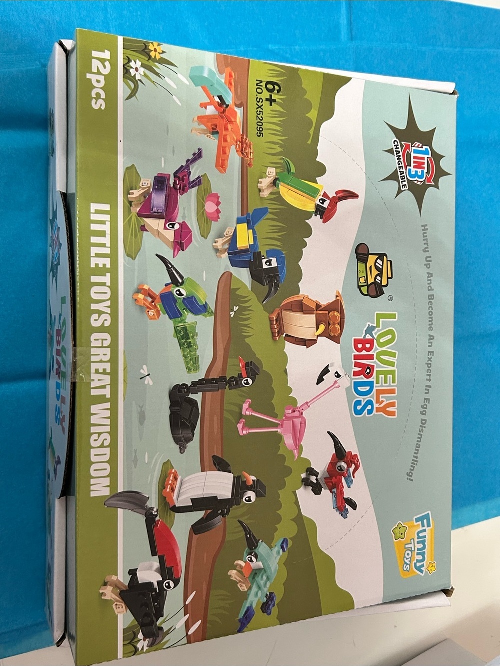 Bricks Kids Toy Building Set - Multicolor/ like Legos